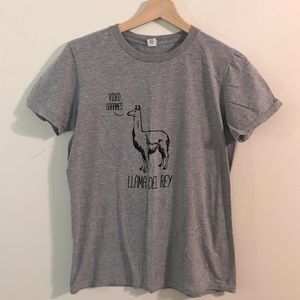 Llama Del Rey T Shirt